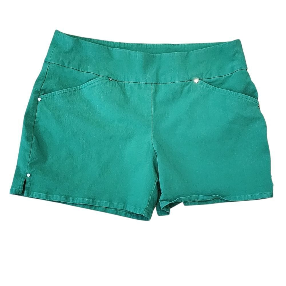 INC International Concepts Green Women's Shorts - Size 12